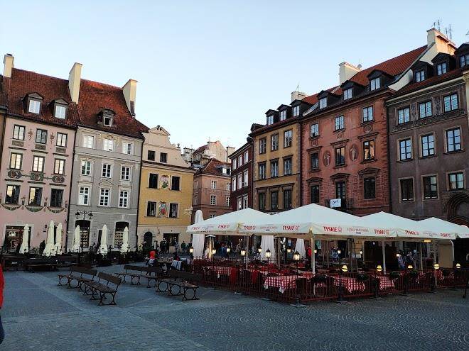 Rynek starego miasta strona kollataja