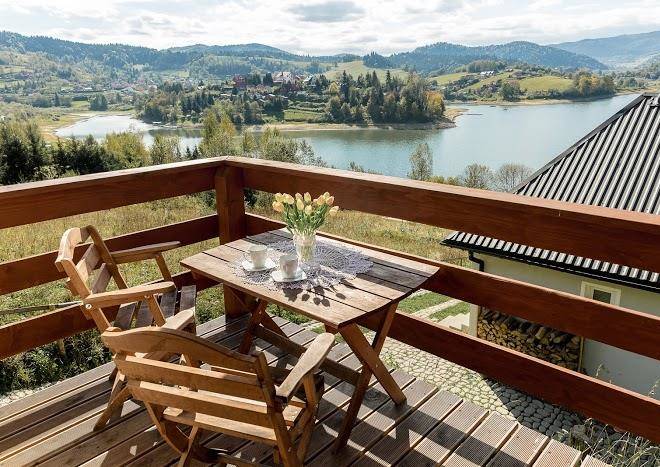 Terraces over solina