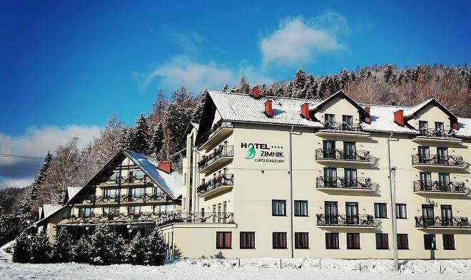 Hotel zimnik luksus natury