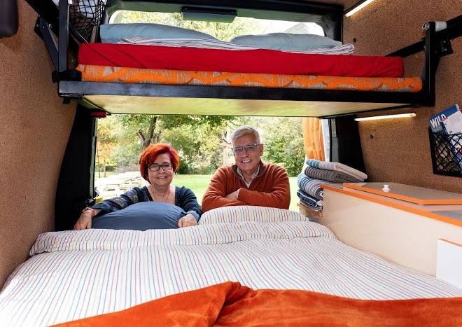The getaway van