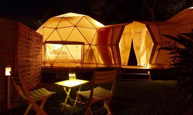 Bubble dome receptions