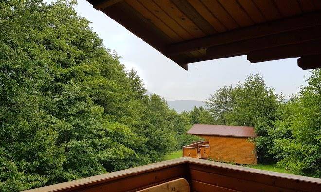 Wood cabins in the heart of transylvania