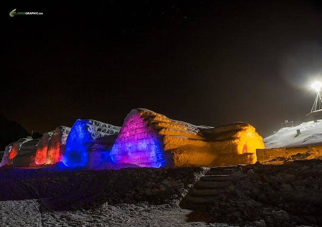Balea lake ice hotel