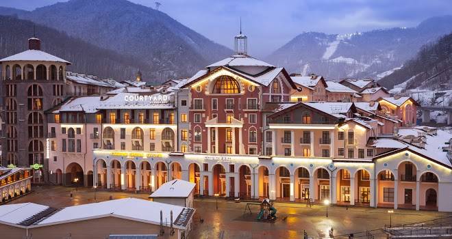 Courtyard marriott sochi krasnaya polyana