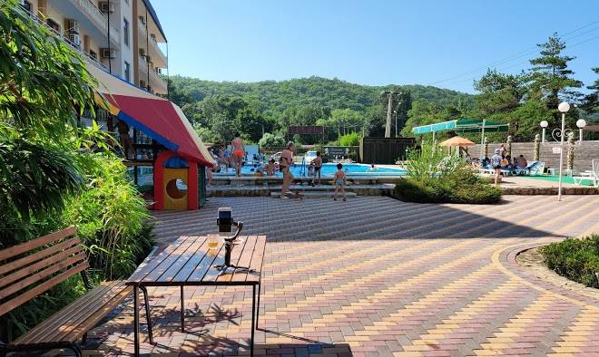 The hotel three stars