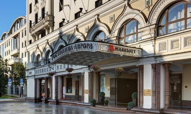 Moscow marriott royal aurora hotel