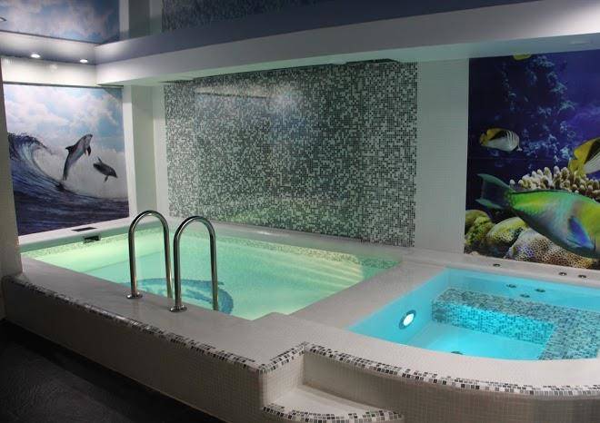 Aqua zone sauna hotel