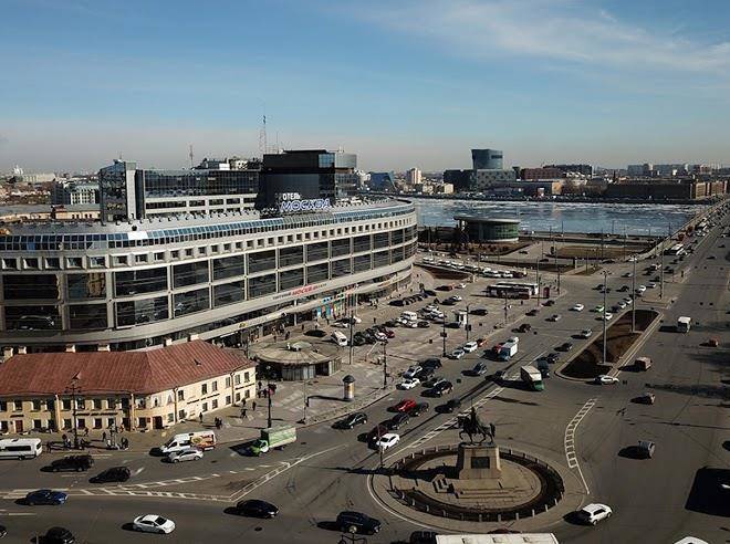 Moscow Hotel In Saint Petersburg Image