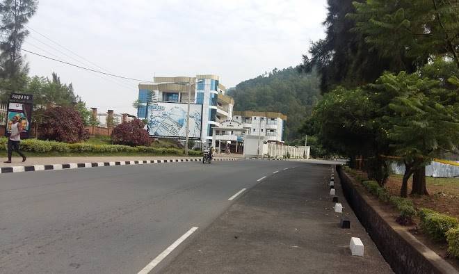 Western mountain hotel