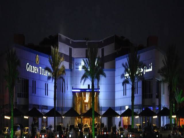 Golden tulip hail