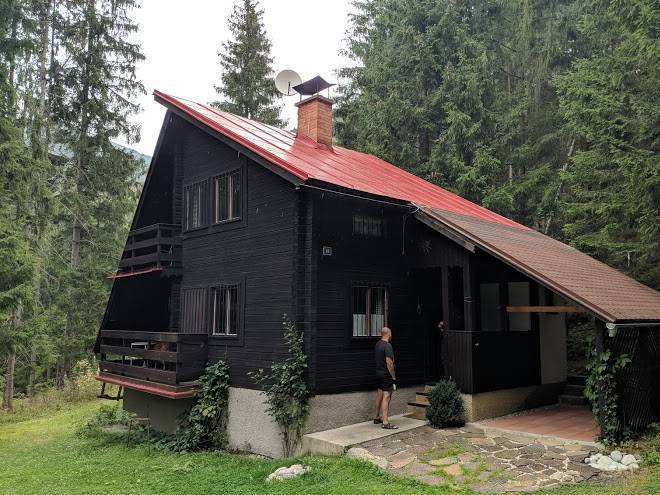 Chata v zapadnych tatrach