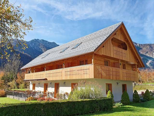 Garni hotel stare at the bohinj lake in julian alps slovenia