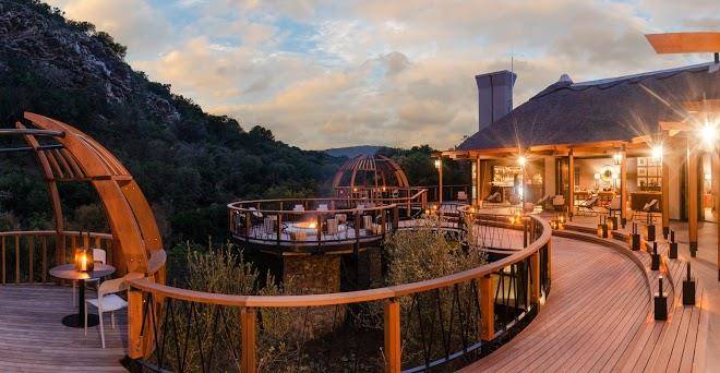 Eagles crag at shamwari private game reserve