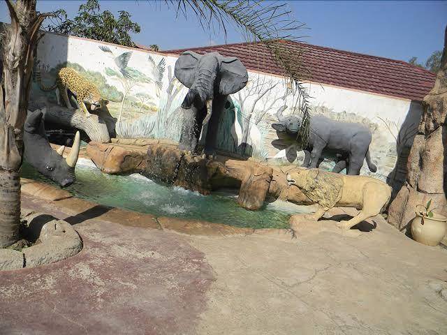 African cave lodge