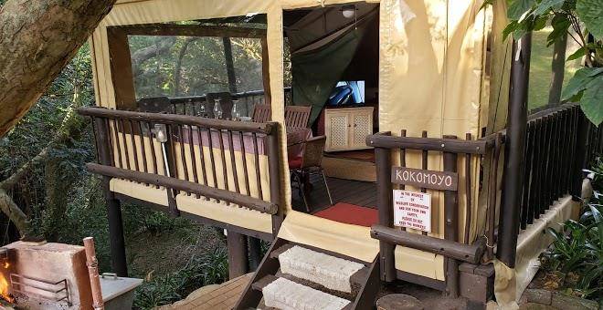 Thandulula luxury safari tent accommodation