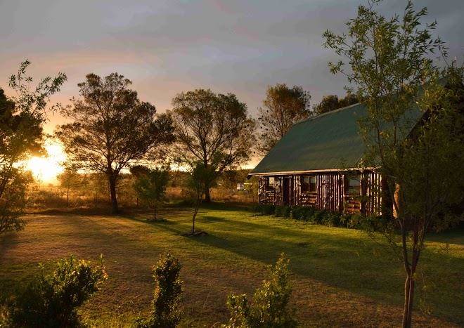 A log home at buffalo creek