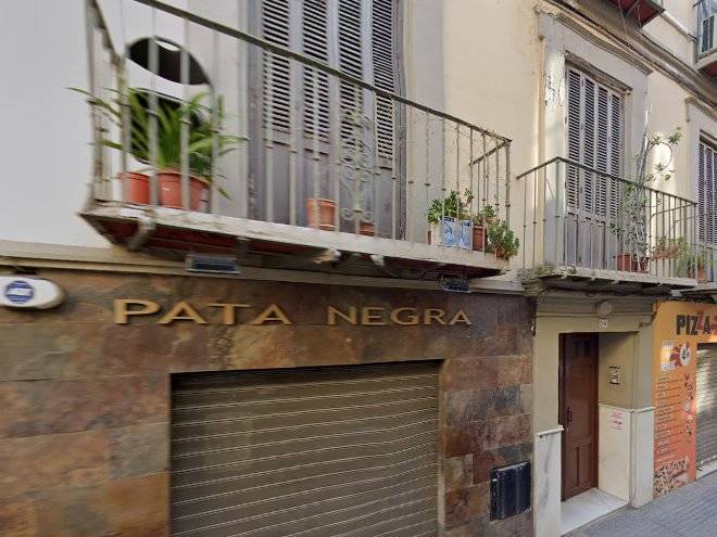In the old town of malaga