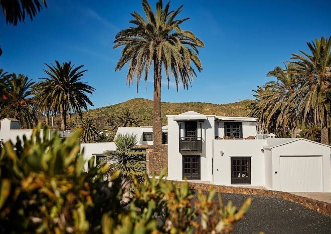 Casita palmera