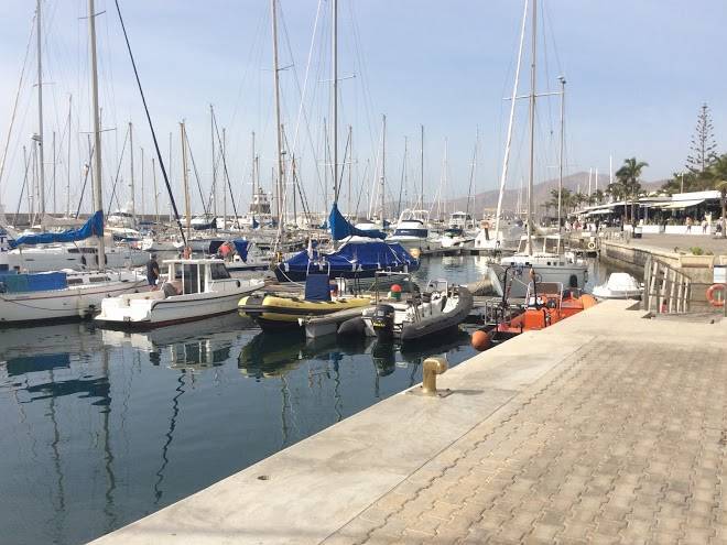 Puerto calero boat