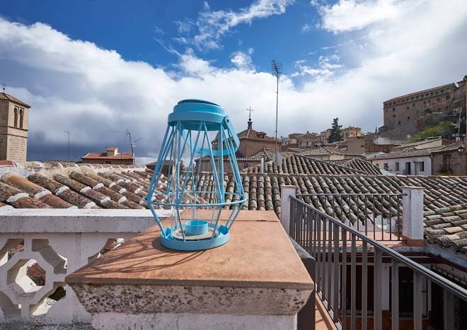 Historic toledo with sun terrace