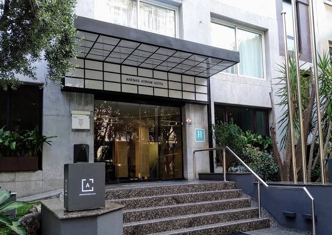 Arenas atiram hotel barcelona