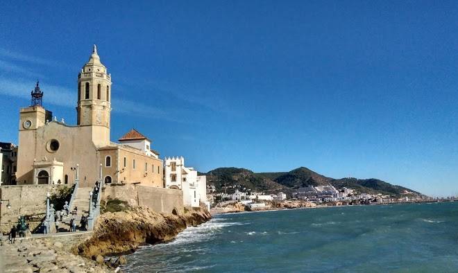 Beach sitges