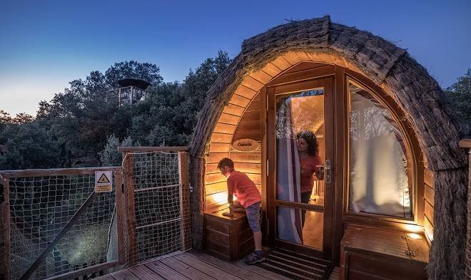 Cabanas en los arboles monte holiday ecoturismo