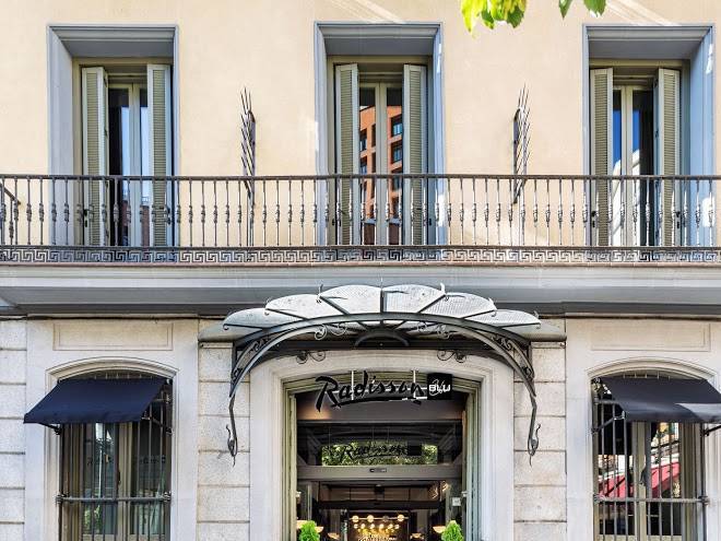 Radisson blu hotel madrid prado