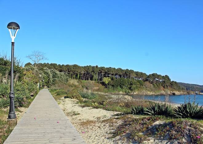 Restaurante pension playa de sardineiro