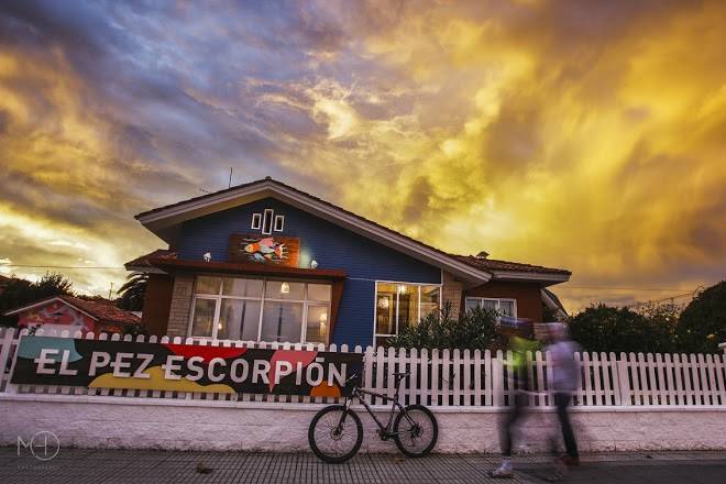 El pez escorpion escuela de surf
