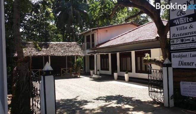 Black and white resort