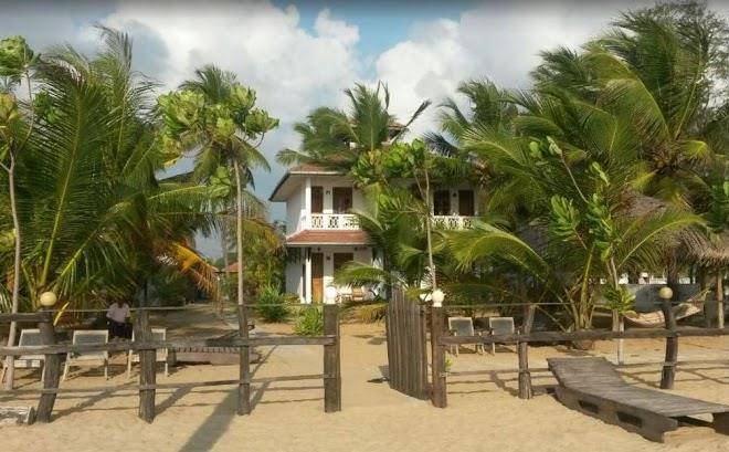 Sandy beach hotel