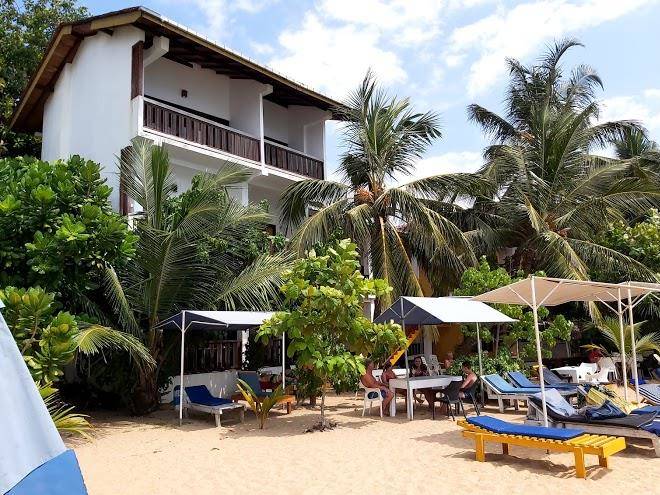 Summer garden seafood restaurant