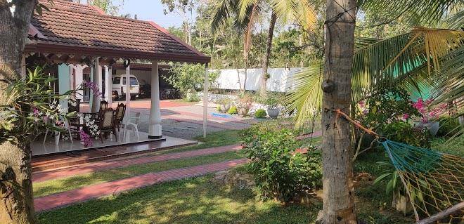 Boutique tent resort nature view