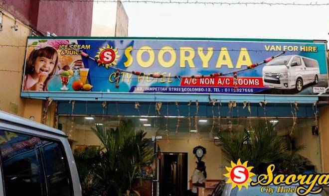 Sooryaa city hotel