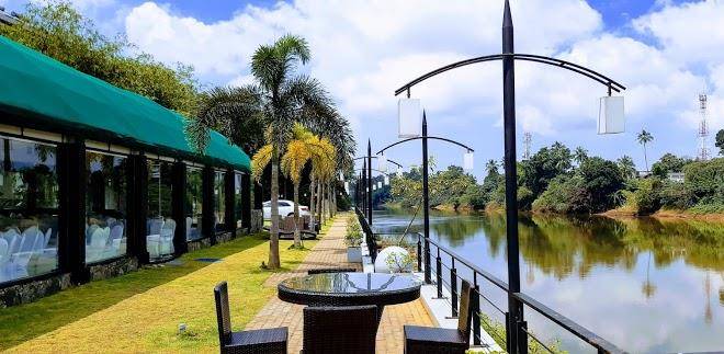 The river edge