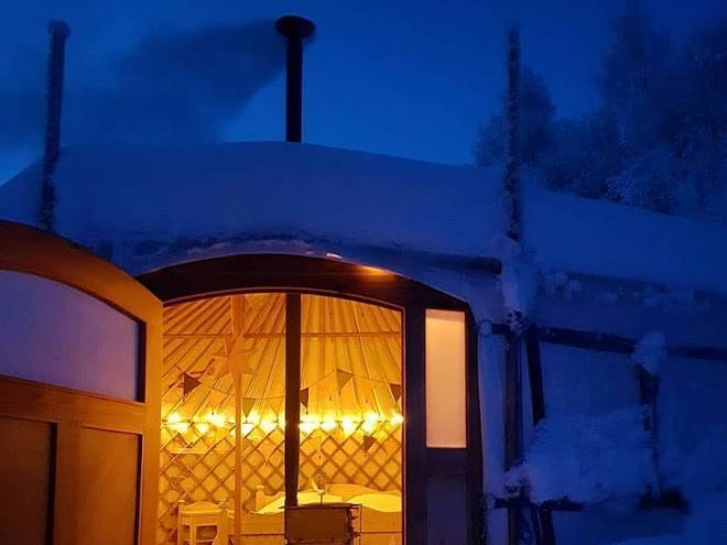 Lapland yurts