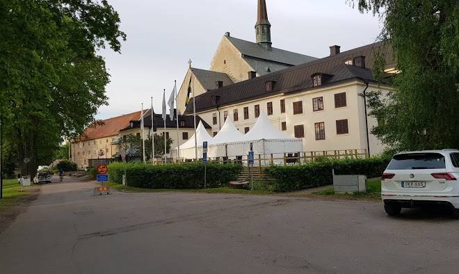 Vadstena kloster hotel reception and restaurant
