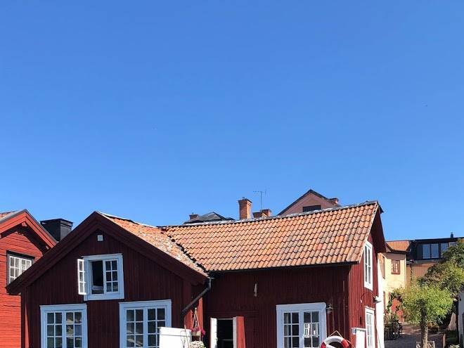 Stugan med bryggan i gamla stan