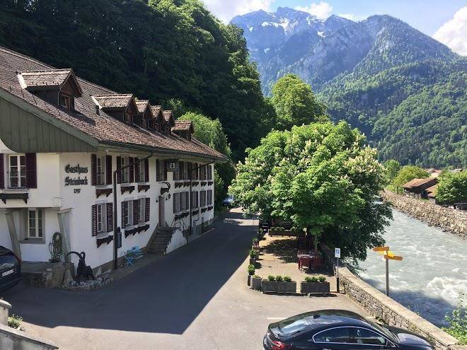 Historisches hotel steinbock