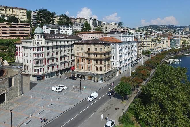 International au lac historic lakeside hotel