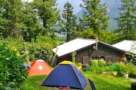 Baracca backpacker aurigeno