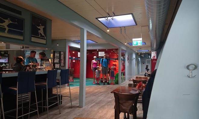 Tennis squash fallanden