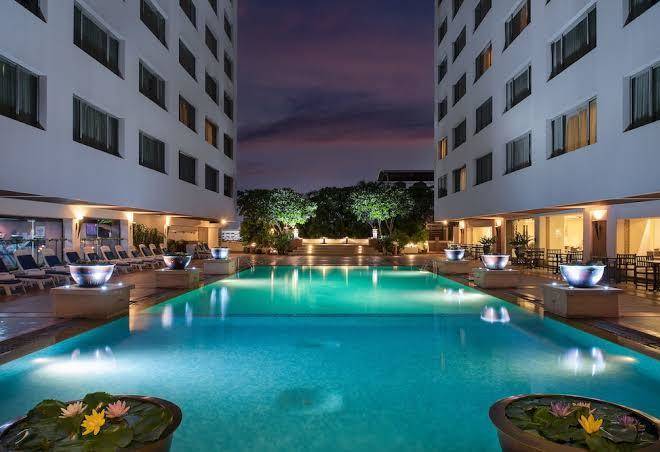 The twin towers hotel