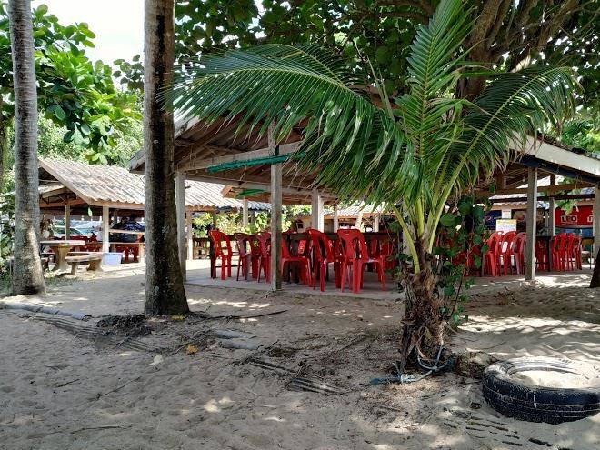 Aunt chaba seafood restaurant laem sing beach