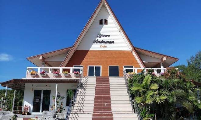 Brown andaman krabi