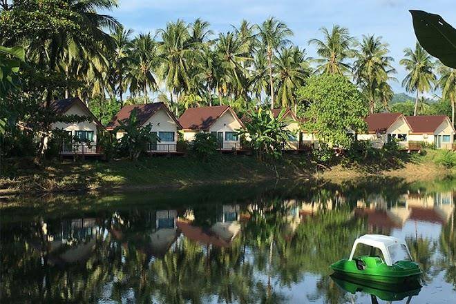 Golden coconut resort