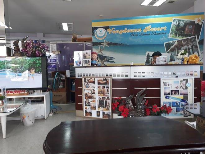 Wongduean resort office pier