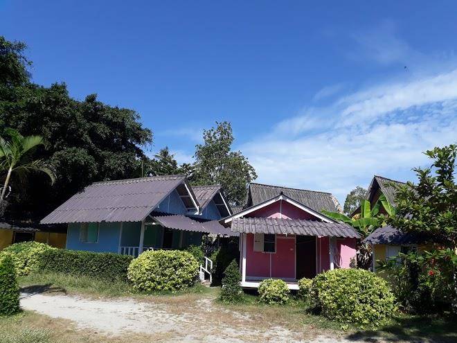 Colorful hut