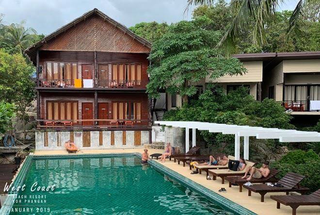 West coast beach resort